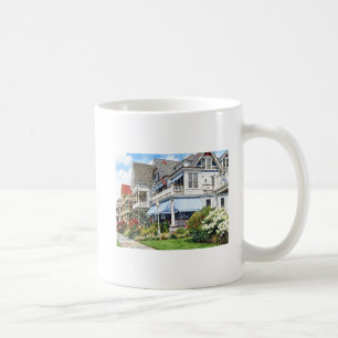 Ocean Grove NJ – Haus mit blauem Sonnenschirm Kaffeetasse