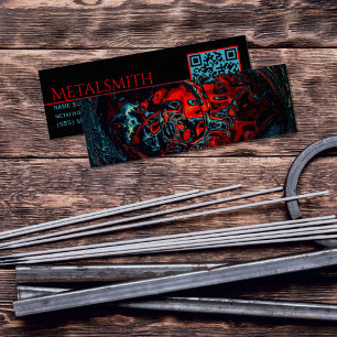 Ocean Inferno Metalsmith Welding Mini Visitenkarte