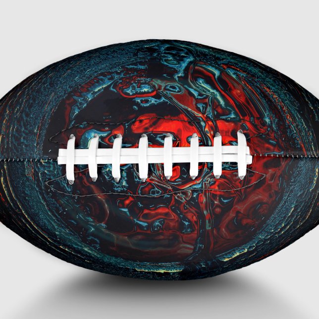 Ocean Inferno Rotes Glow Football (Von Creator hochgeladen)