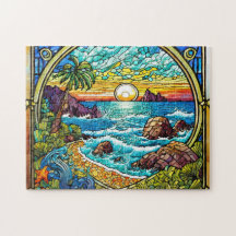 Océan inoxydable Easy Cerveau Art Puzzles Photo Pu
