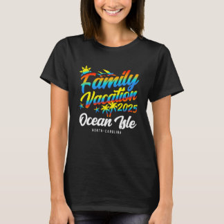 Ocean Isle Beach North Carolina Familien Gruppenur T-Shirt