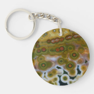 Océan Jasper de couleur jaune