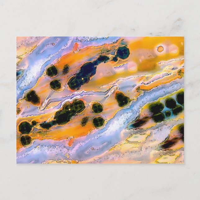 Ocean Jasper Fantasy Opus 01 Postkarte (Vorderseite)