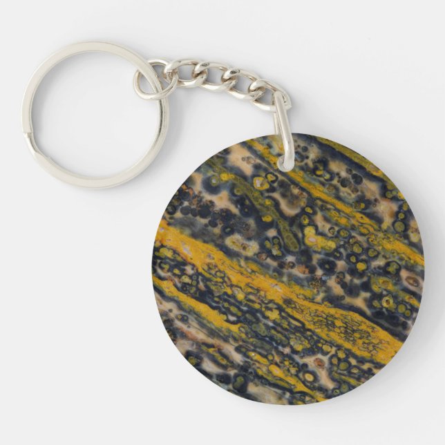 Ocean Jasper Schlüsselanhänger (Vorderseite)
