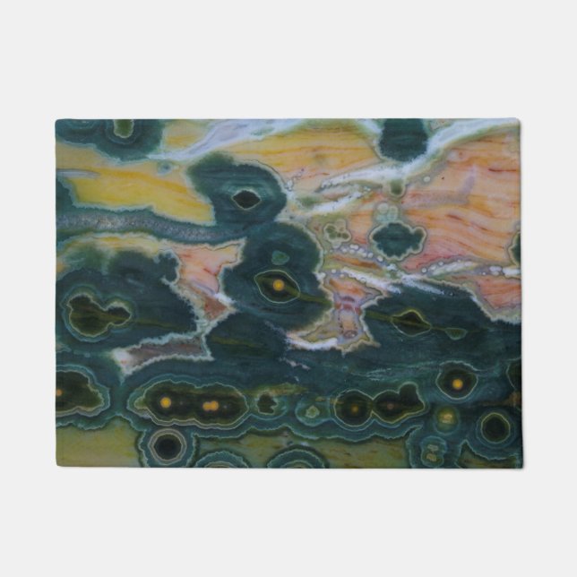 Ocean Jasper Slab Fußmatte (Vorderseite)