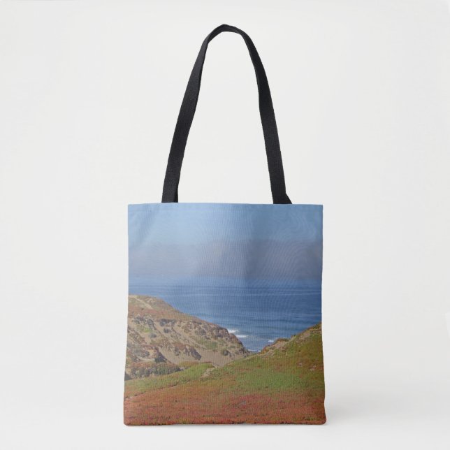 Ocean Landscape Foto Pazifikküste Strand Tasche (Vorderseite)