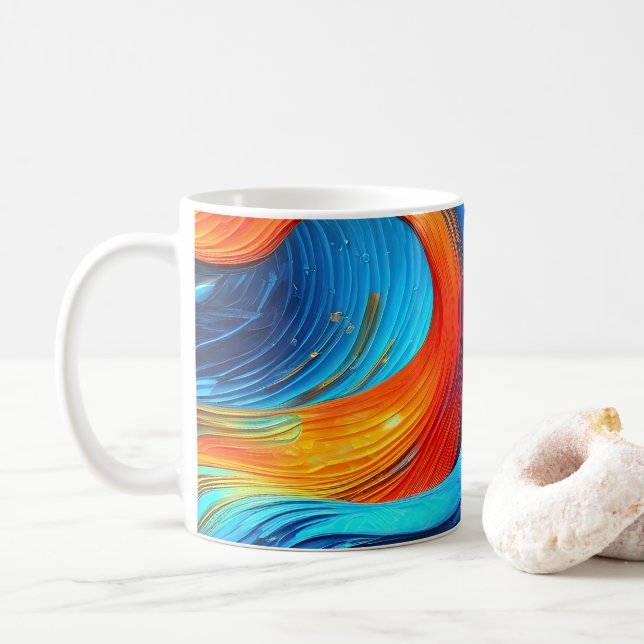 Ocean Lava "Astralsurge" Kaffeetasse (Mit Donut)