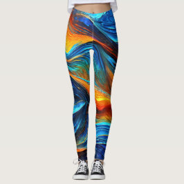 Ocean Lava "Pyroquatic" Leggings