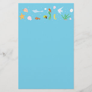 Ocean Life Briefpapier