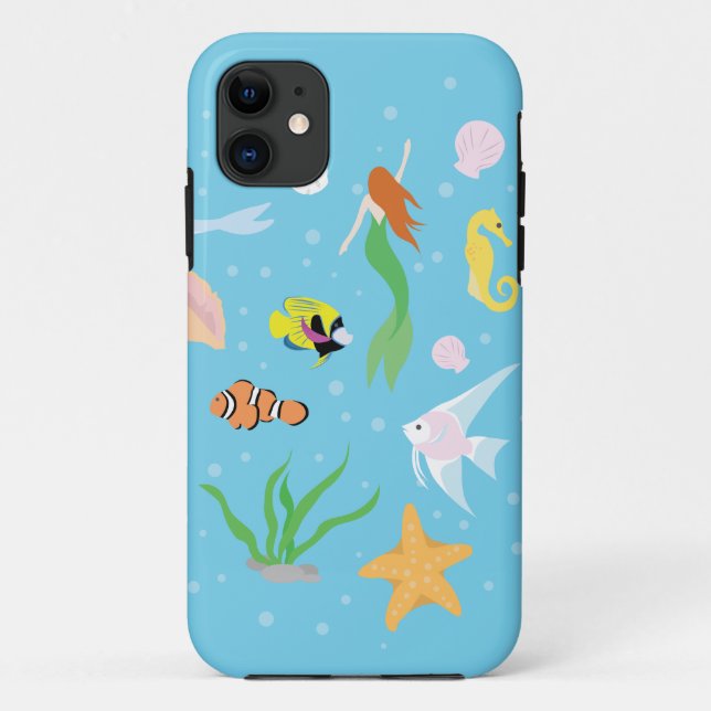 Ocean Life Case-Mate iPhone Hülle (Rückseite)