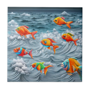 Ocean Life Fliese