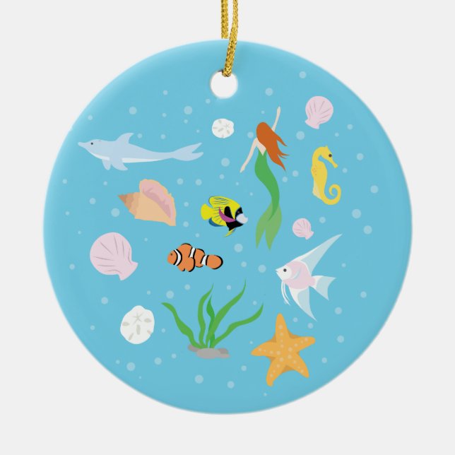 Ocean Life Keramikornament (Vorne)