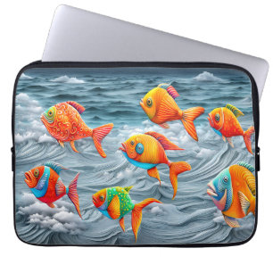 Ocean Life Laptopschutzhülle
