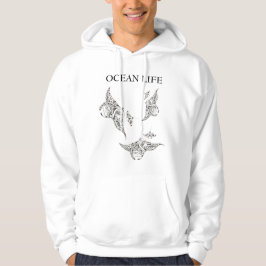 OCEAN LIFE-Mantarochen Hoodie