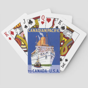 OCEAN LINER EMPRESS VON BRITANNIA SPIELKARTEN