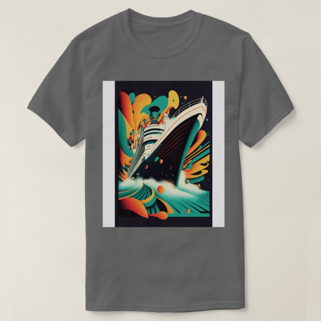 Ocean Liner T-Shirt (Design vorne)