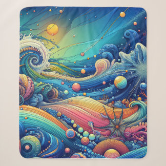 Ocean Lover Artistic Sherpadecke
