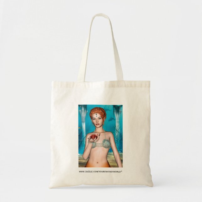Ocean Mermaid Tragetasche (Vorne)