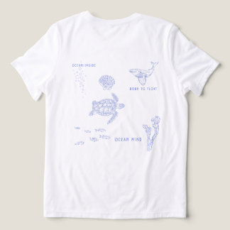 Ocean Mind – Geboren zum Schweben Tri-Blend Shirt