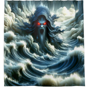 Ocean Monster Duschvorhang