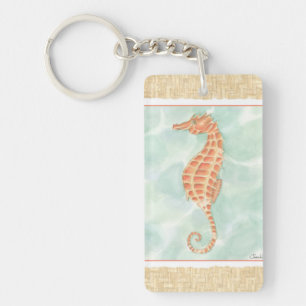 Ocean Orange Seahorse