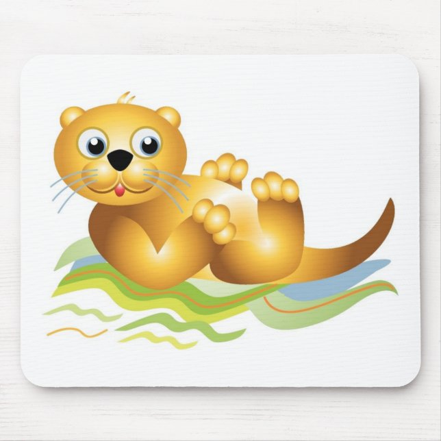 Ocean Otter Mousepad (Vorne)