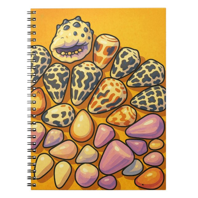 Ocean-Palette-Notebook Notizblock (Vorderseite)