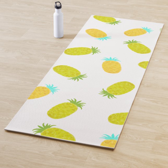Ocean Pineapples Pattern  Yogamatte (Beispiel)