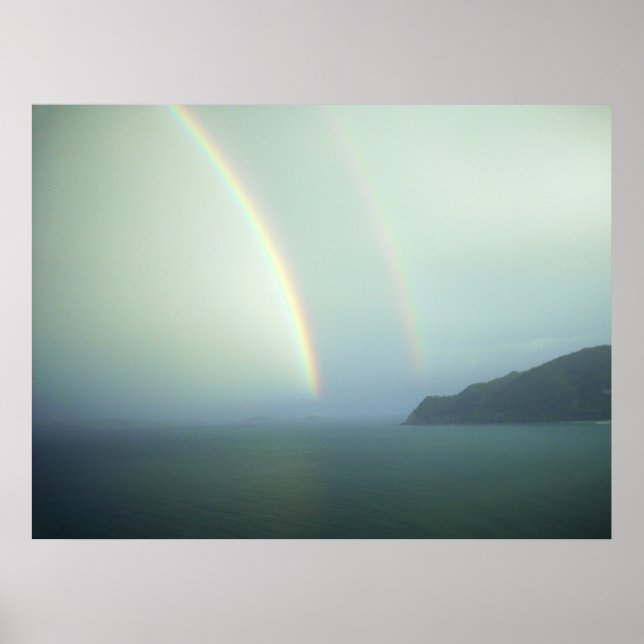 Ocean Rainbow Artwork Poster und Prints (Vorne)