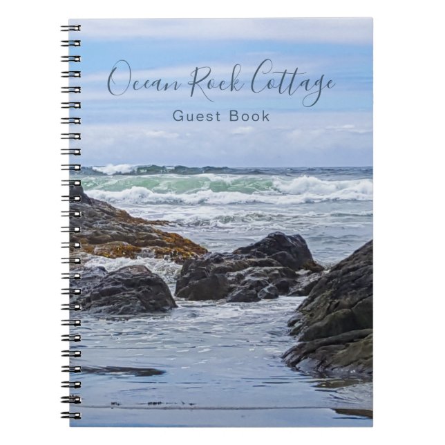 Ocean Rock Beach House Ferienwohnung Gastbuch Notizblock (Vorderseite)
