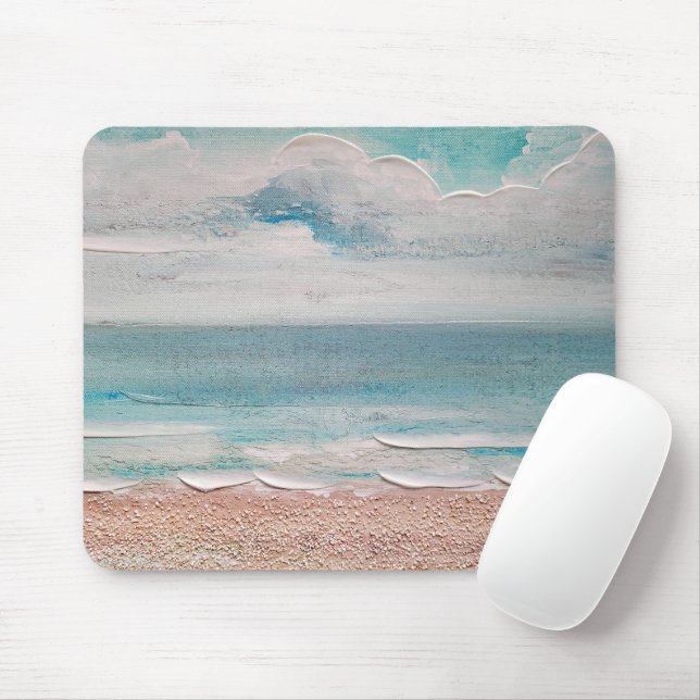 Ocean Sand Textur Mousepad (Mit Mouse)