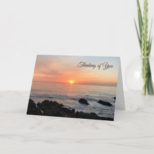 Ocean Scape Heartfelt Sympathy Card Karte
