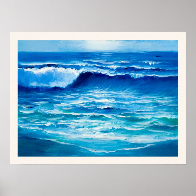 Ocean Scene Poster (Vorne)