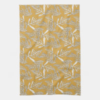 Ocean Sea Kelp am Strand in Gold