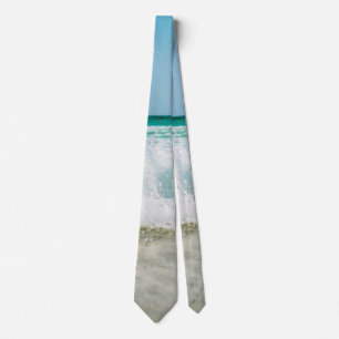 Ocean Sea Waves Crashing am Strand Trendy & Stylis Krawatte