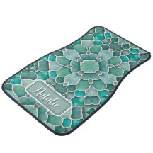 Ocean Seaglass - Meerjungenskala Aquamarin Grün &