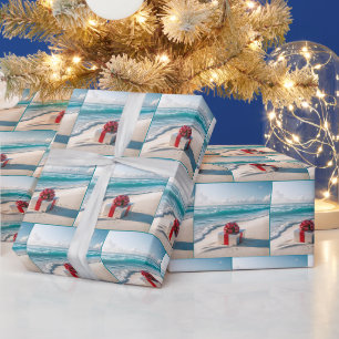 Ocean Seashore Weihnachtsgeschenk Geschenkpapier