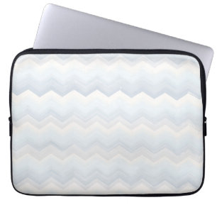Ocean Shades Wasserfarbe Zickzack Laptopschutzhülle