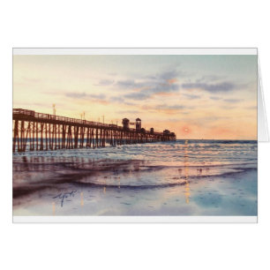 OCEAN SIDE PIER SUNSET