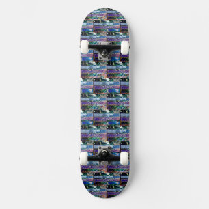 #OCEAN&SKY #THESURFINGMERMAID @ MAGHIE.ORG SKATEBOARD