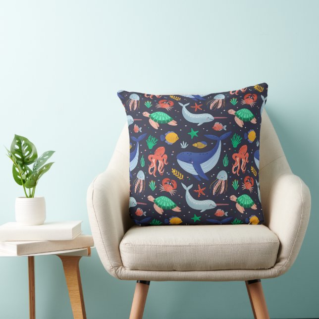 Ocean Sleep 20x20 Throw Kissen (Stuhl )