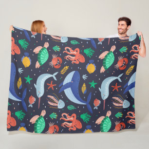 Ocean Sleep 60x80 Fleece Blanket
