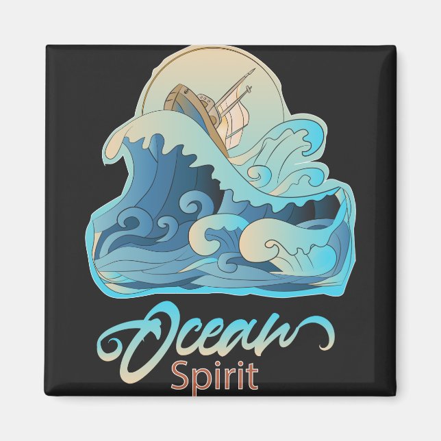 Ocean Spirit Magnet (Vorne)