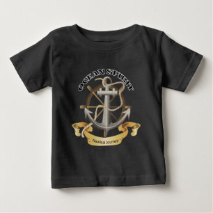 Ocean Spirit Nautic Journey Baby T-shirt