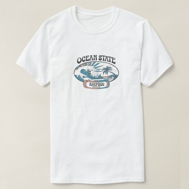 Ocean Staat Raypirri T-Shirt (Design vorne)