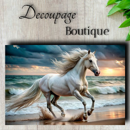 Ocean Stallion Decoupage Seidenpapier
