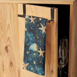 Ocean Starfish Motif Serviette de cuisine