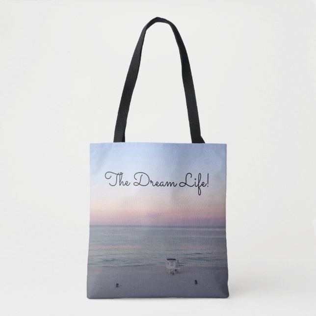 Ocean Sunrise Beach Tasche (Vorderseite)