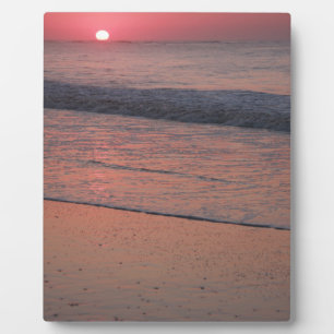 Ocean Sunrise Fotoplatte