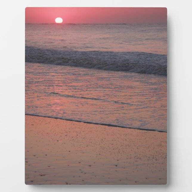 Ocean Sunrise Fotoplatte (Vorderseite)